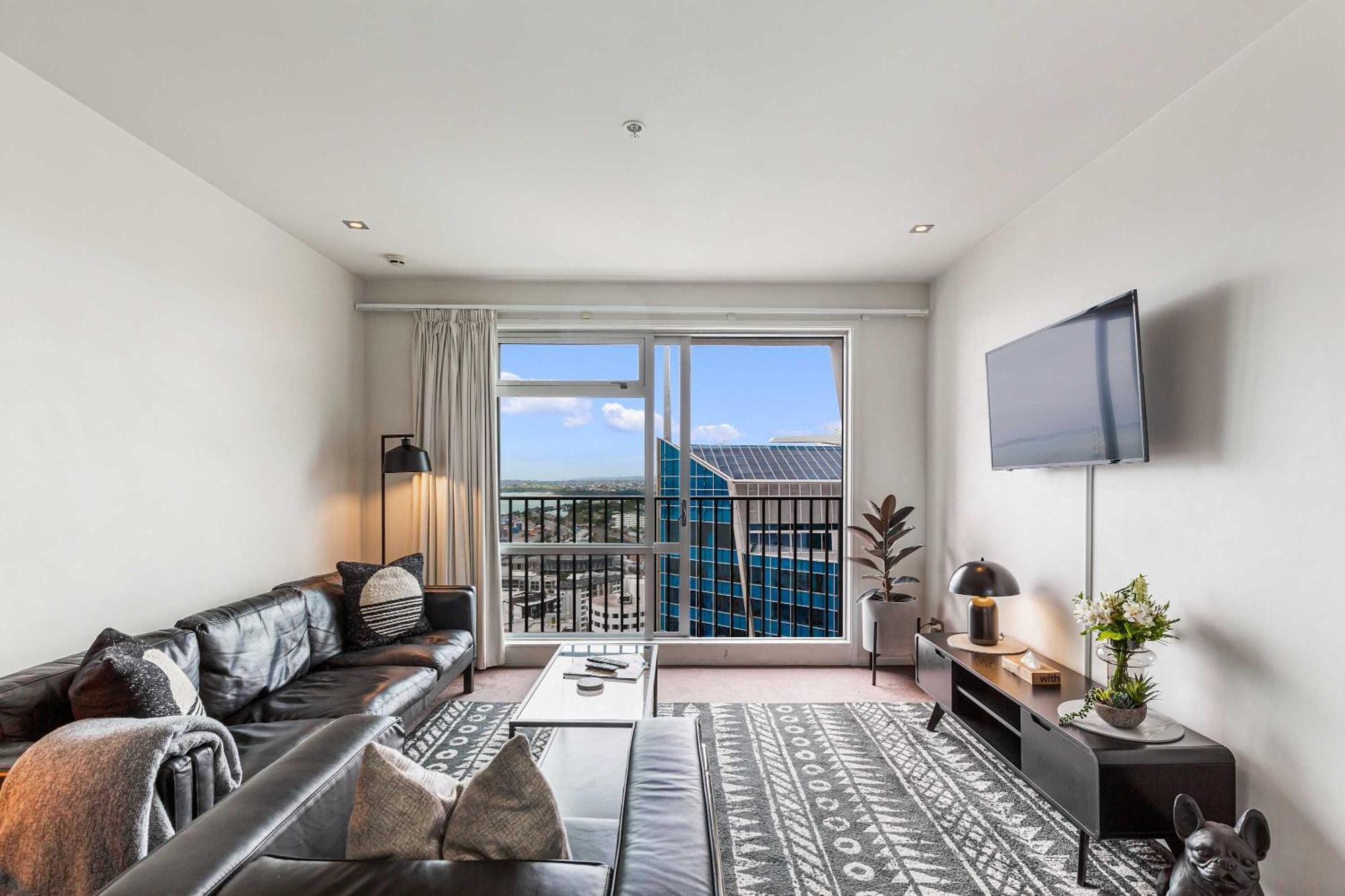 Luxury 2Br Apt In Cbd Pool, Gym, Prime Spot Auckland Luaran gambar